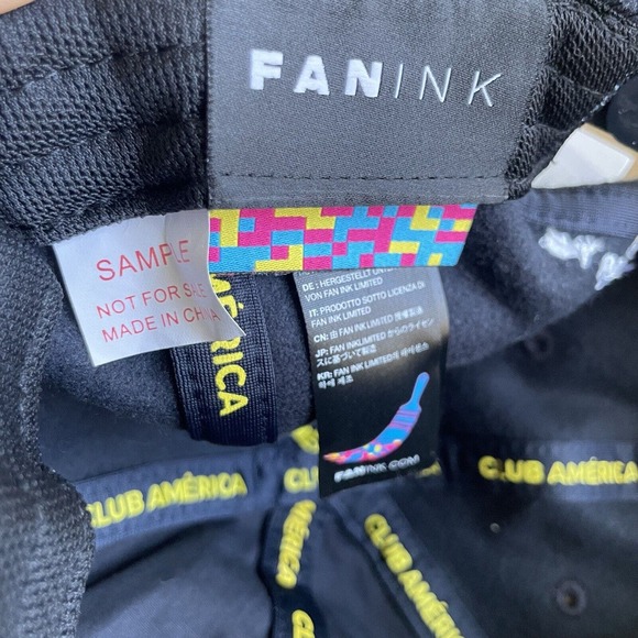 NWT Fan Ink Club America SK-93 Pro Lafayette Snapback Hat Cap Suede SAMPLE - Picture 9 of 10